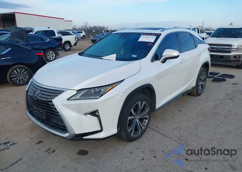 2018 Lexus Rx 350 z USA, uszkodzony, nr VIN 2T2ZZMCA3JC094497
